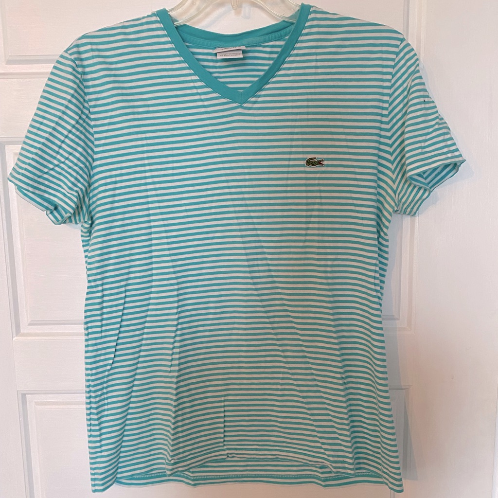 Lacoste Striped Tee Unisex Lacoste Striped Tee Unisex